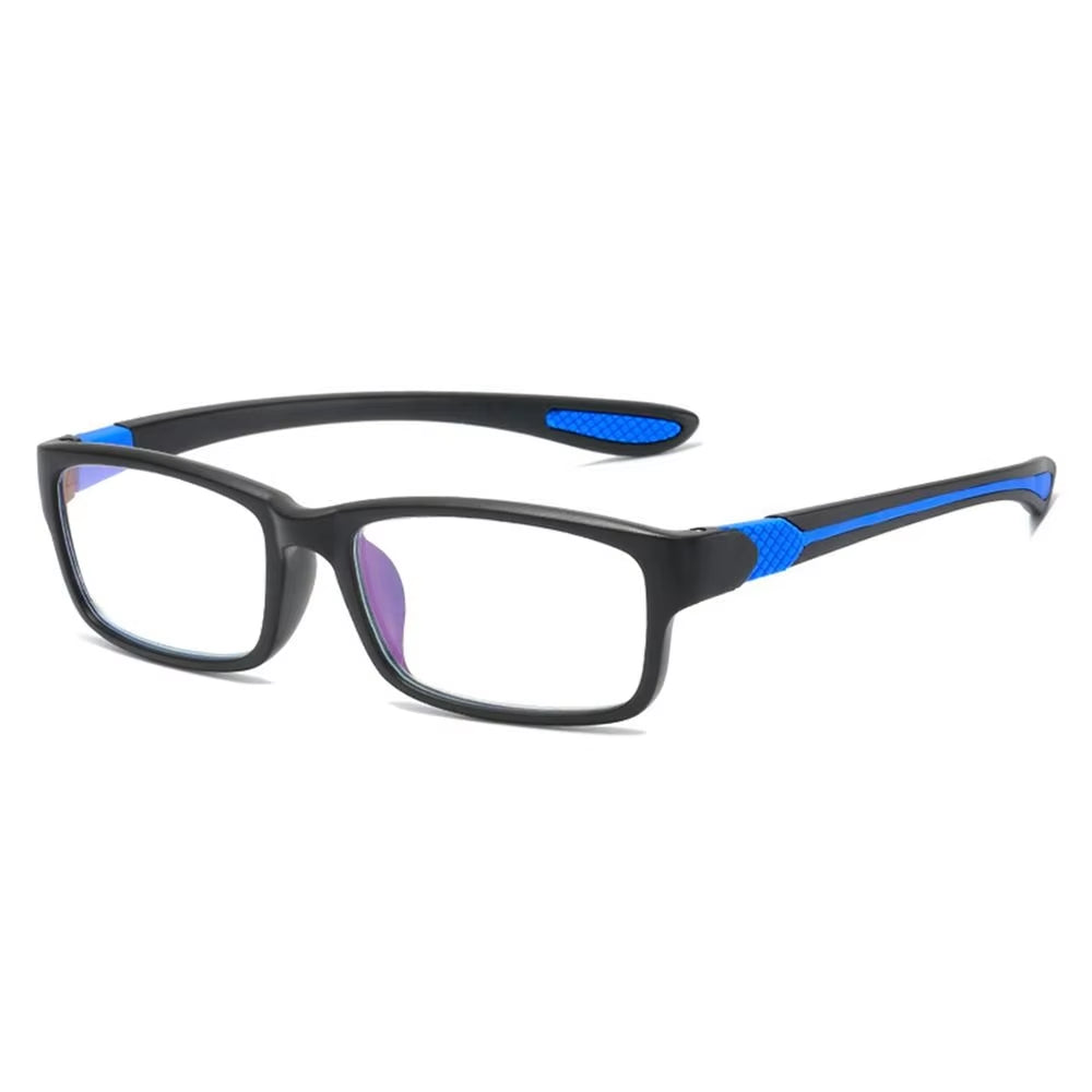 Reading Glasses Men Women Sports Anti-Blue Light Reading Eyewear Black Red TR90 Frame Presbyopia Eyeglasses +100 To+400 Glasses