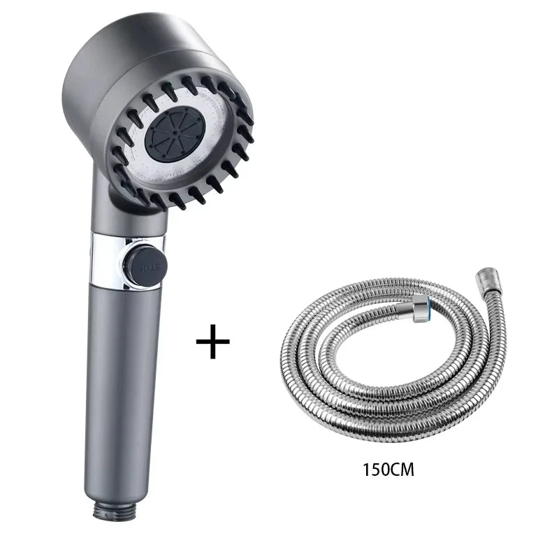 high pressure 3-mode direct stream shower head