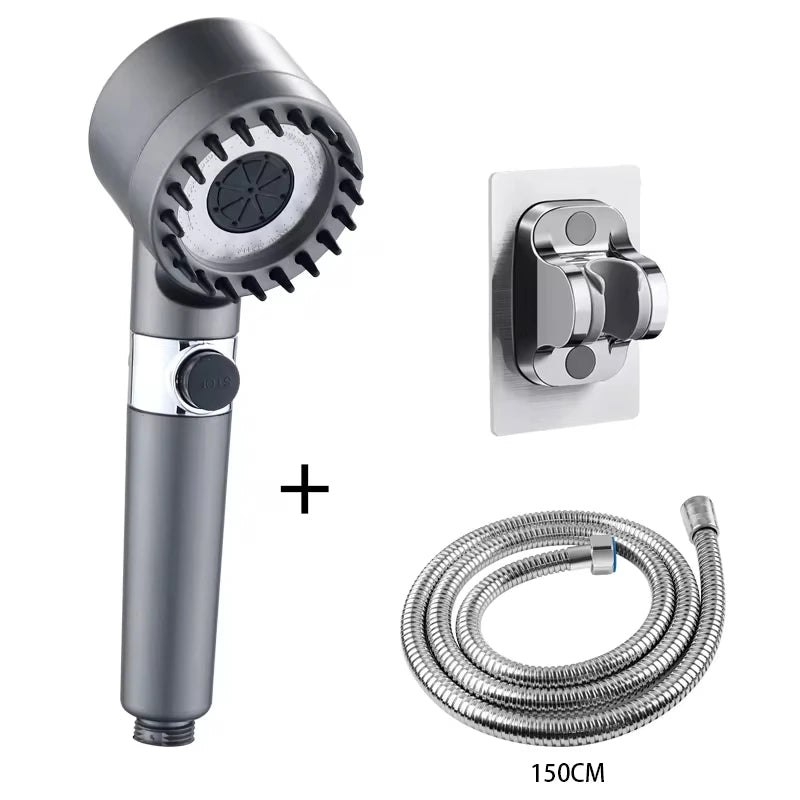 high pressure 3-mode direct stream shower head