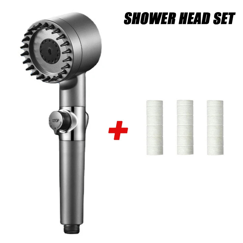 high pressure 3-mode direct stream shower head