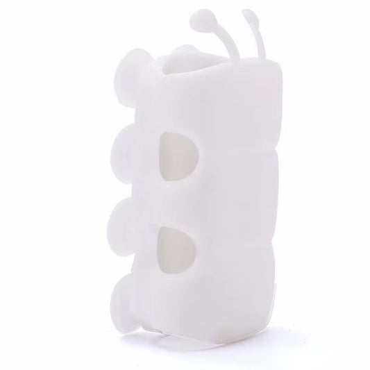 Sucker Shower Head Holder Reusable Shower Bracke Movable Suction Cup Caterpillar Shape Rack Bathroom Accessories